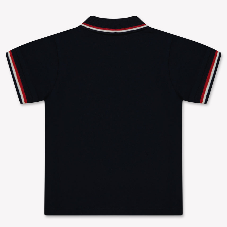 Moncler Baby Jongens Polo In Navy