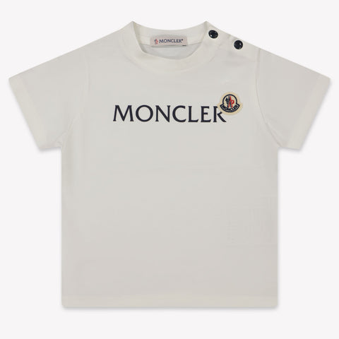 Moncler Baby Boys T-Shirt  White