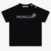Moncler Baby Jongens T-Shirt In Navy