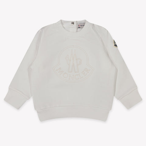 Moncler Baby Boys Sweater  Offwhite