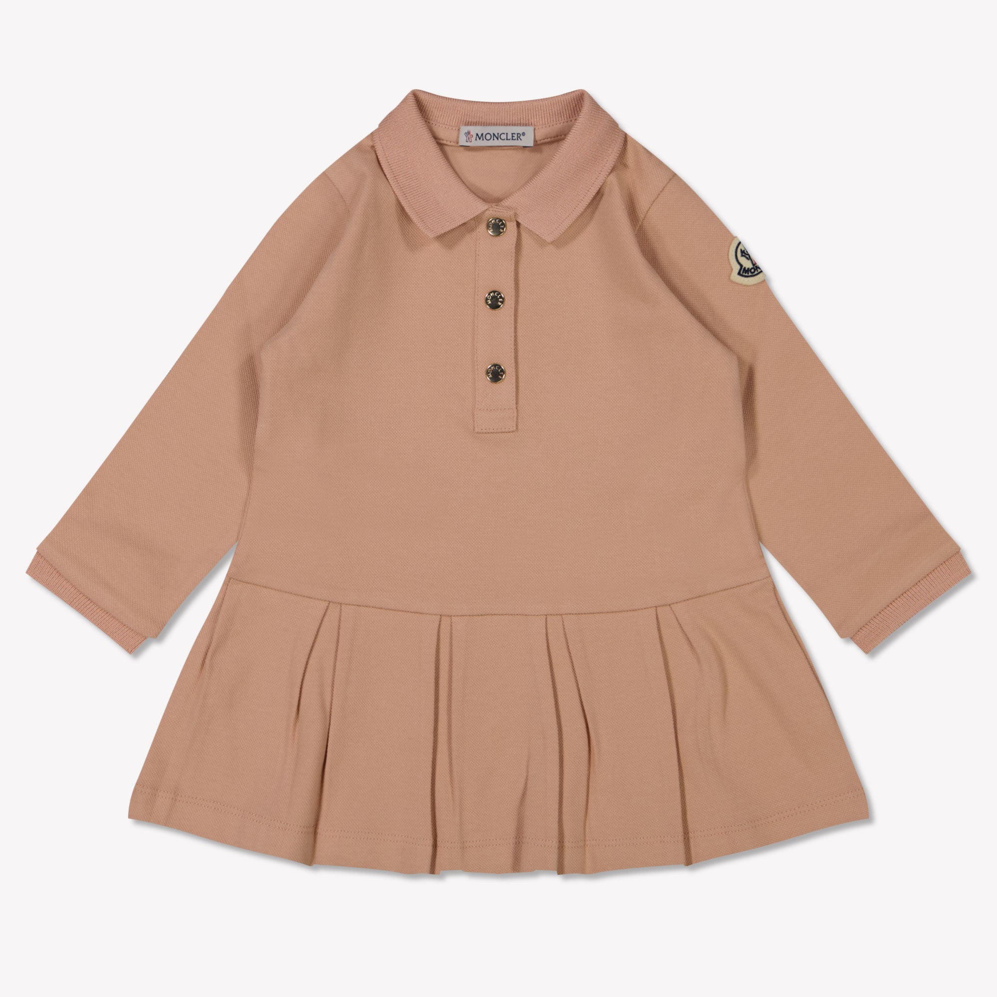 Moncler Baby Meisjes Jurk In Licht Roze