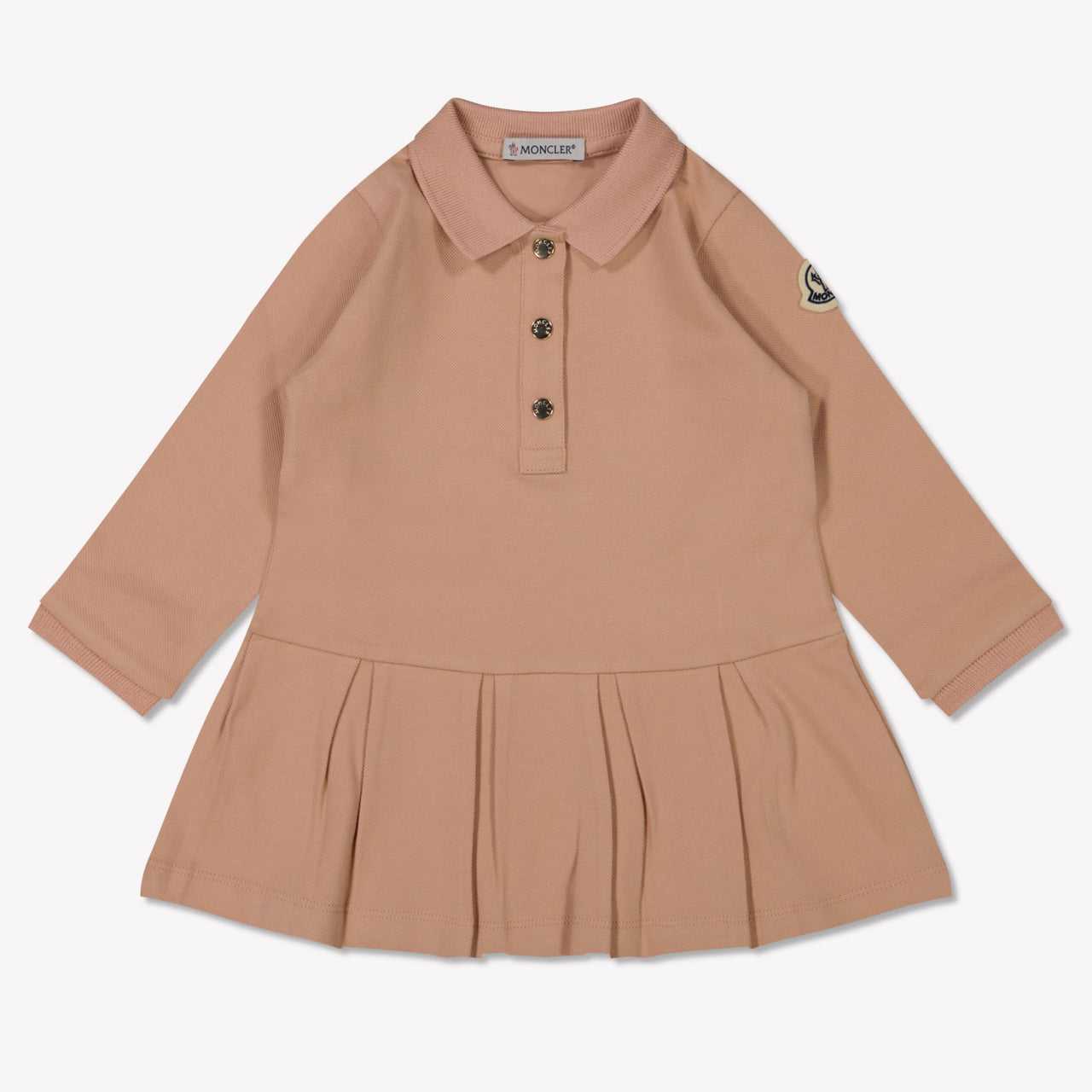 Moncler Baby Meisjes Jurk In Licht Roze