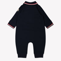 Moncler Baby Boys Playsuit  Navy
