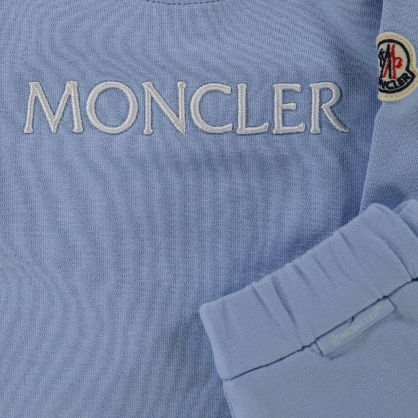 Moncler Baby Boys Tracksuit  Light Blue