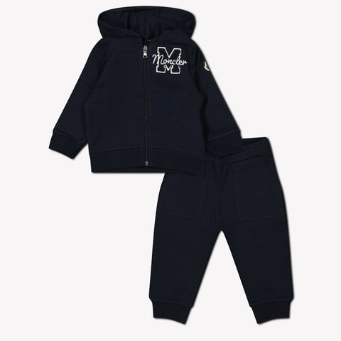 Moncler Baby Boys Tracksuit  Navy