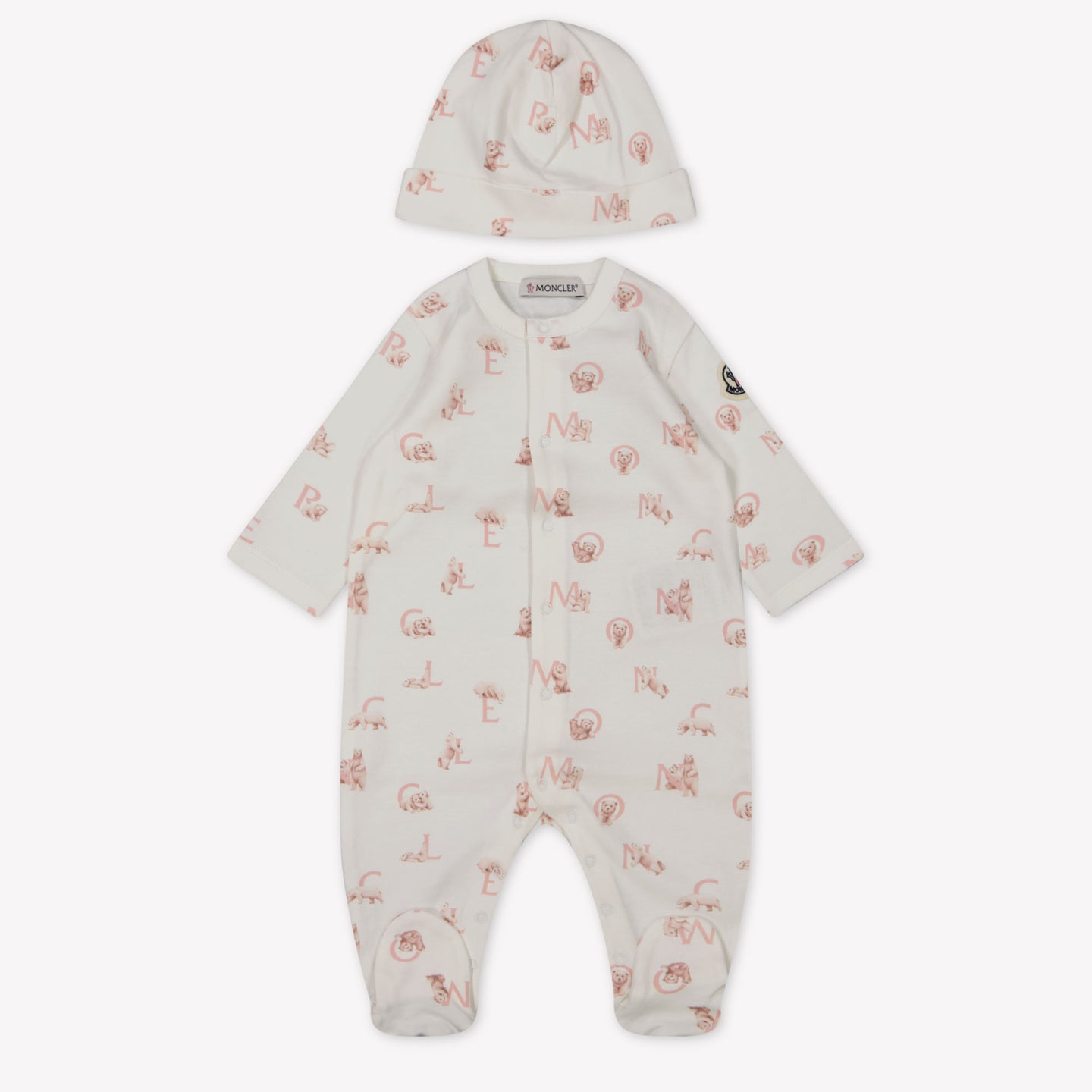 Moncler Baby Girls Playsuit  Light Pink