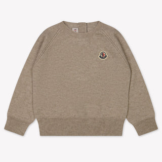 Moncler Baby Jongens Trui In Beige