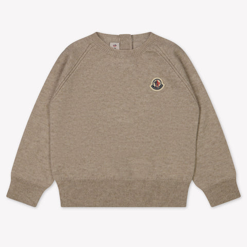 Moncler Baby Jongens Trui In Beige