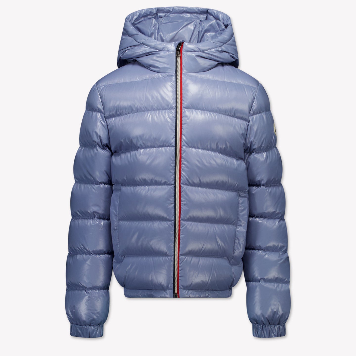 Moncler New Aubert Kids Boys Winter Jacket  Light Blue