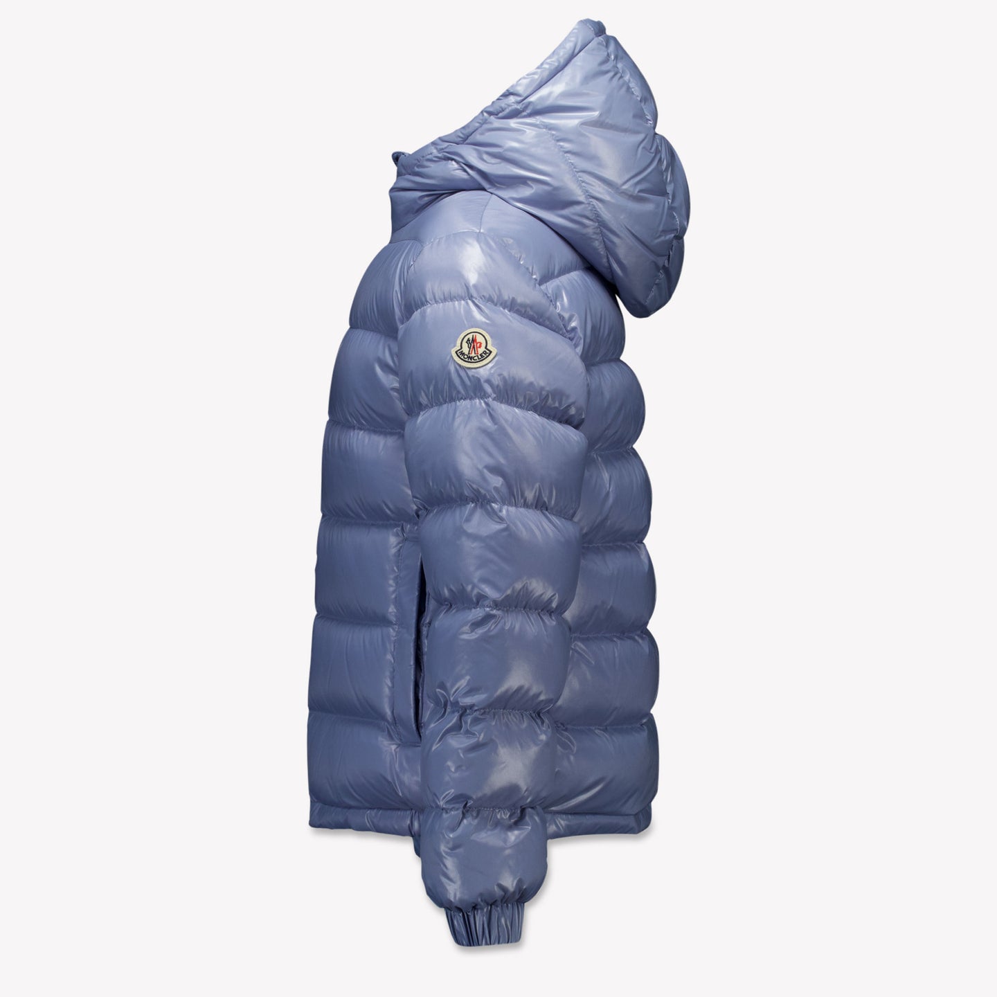 Moncler New Aubert Kids Boys Winter Jacket  Light Blue