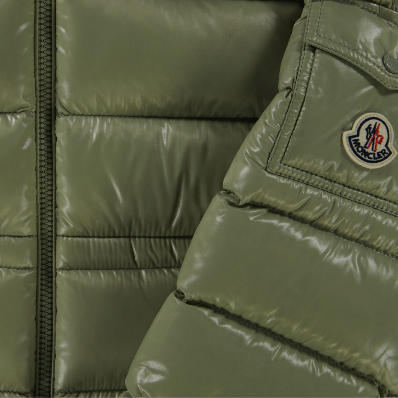 Moncler Maire Kids Girls Winter Jacket  Light Green