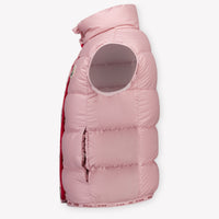 Moncler Badia Kinder Meisjes Bodywarmer In Licht Roze