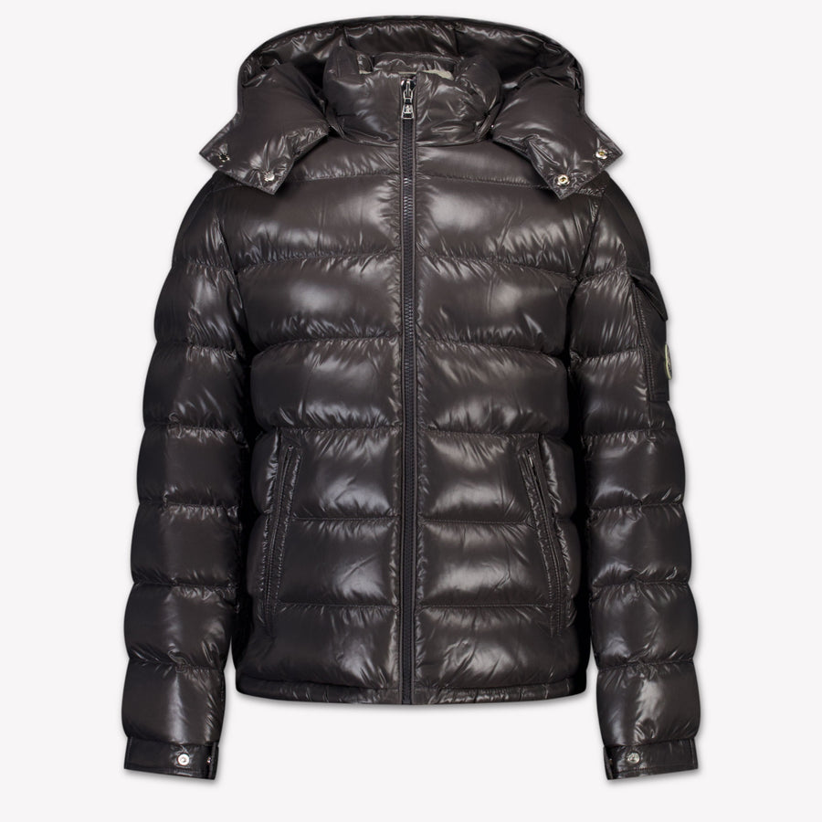 Moncler Maya Kinder Jongens Winterjas In Antraciet