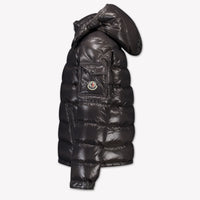 Moncler Maya Kinder Jongens Winterjas In Antraciet