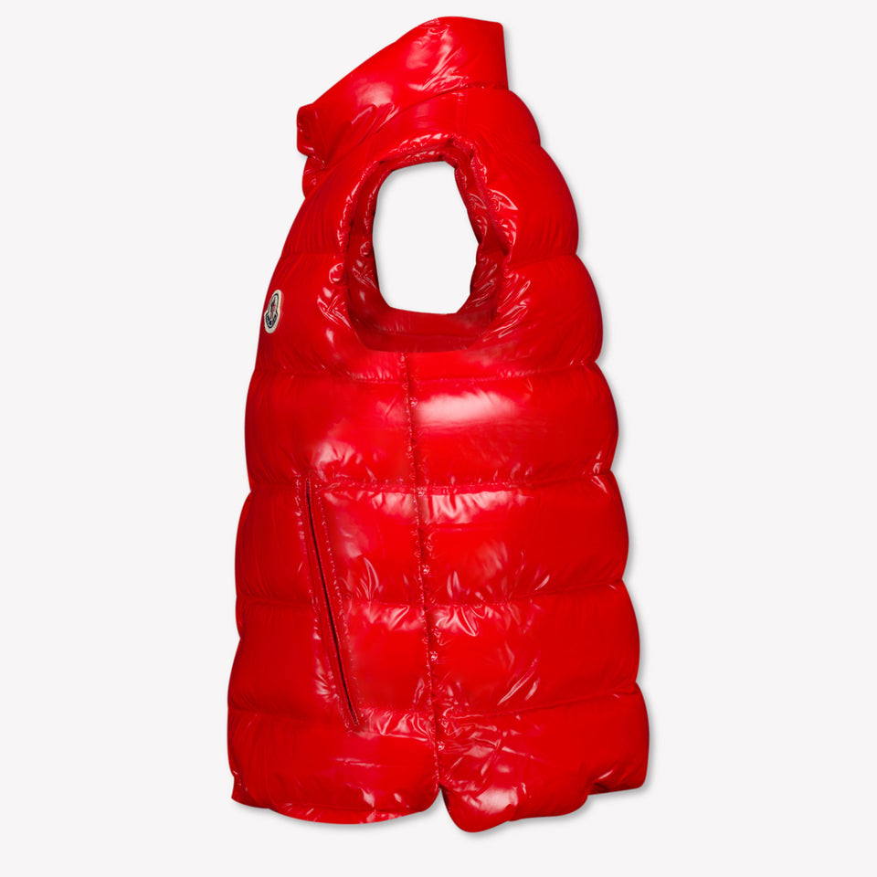 Moncler Tib Kids Boys Body Warmer  Red