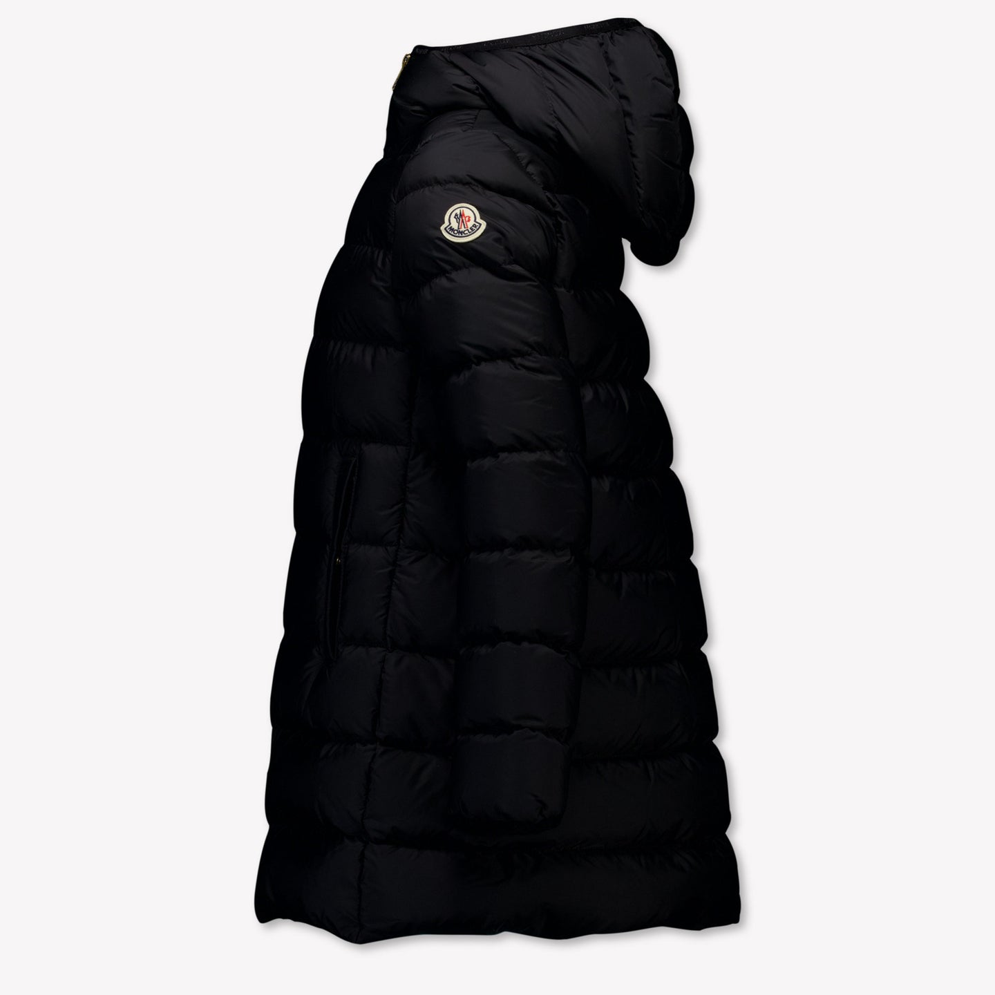 Moncler Barend Kinder Meisjes Winterjas In Zwart