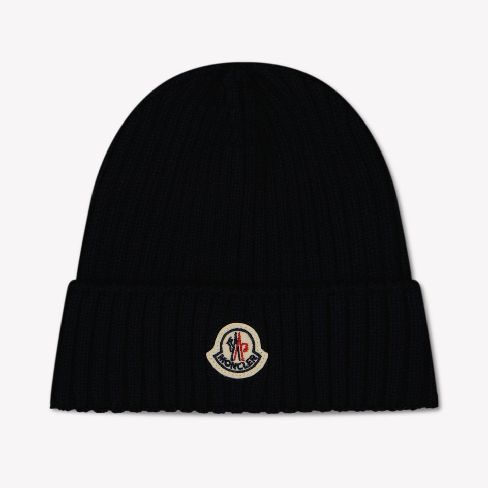 Moncler Kinder Unisex hat in Navy