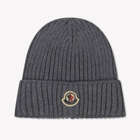 Moncler Kinder Unisex Muts In Grijs