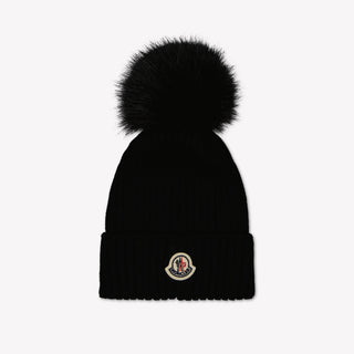 Moncler Children's girls hat Black