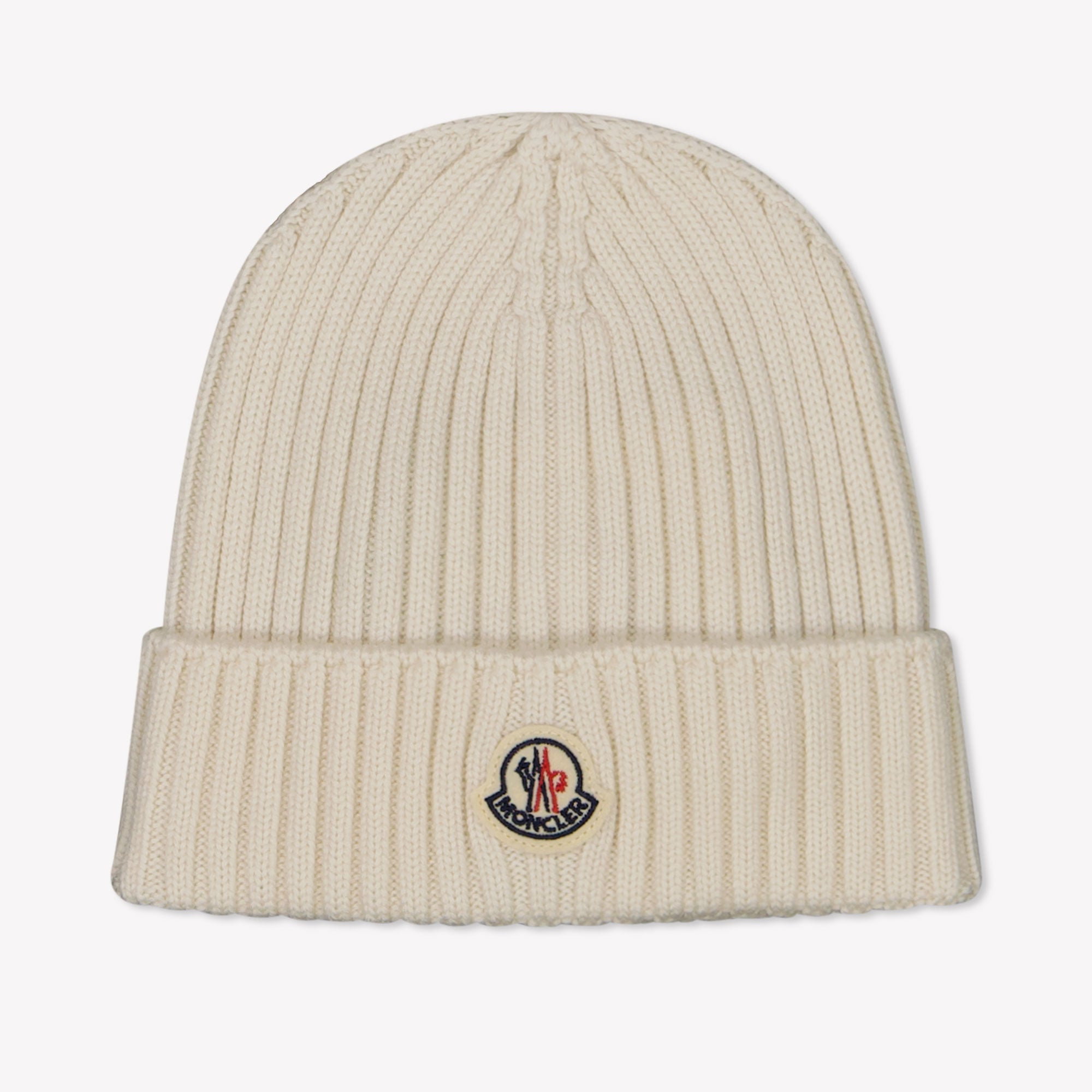Moncler Kinder Unisex hat in OffWhite