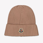 Moncler Kinder Unisex hat in Light Pink