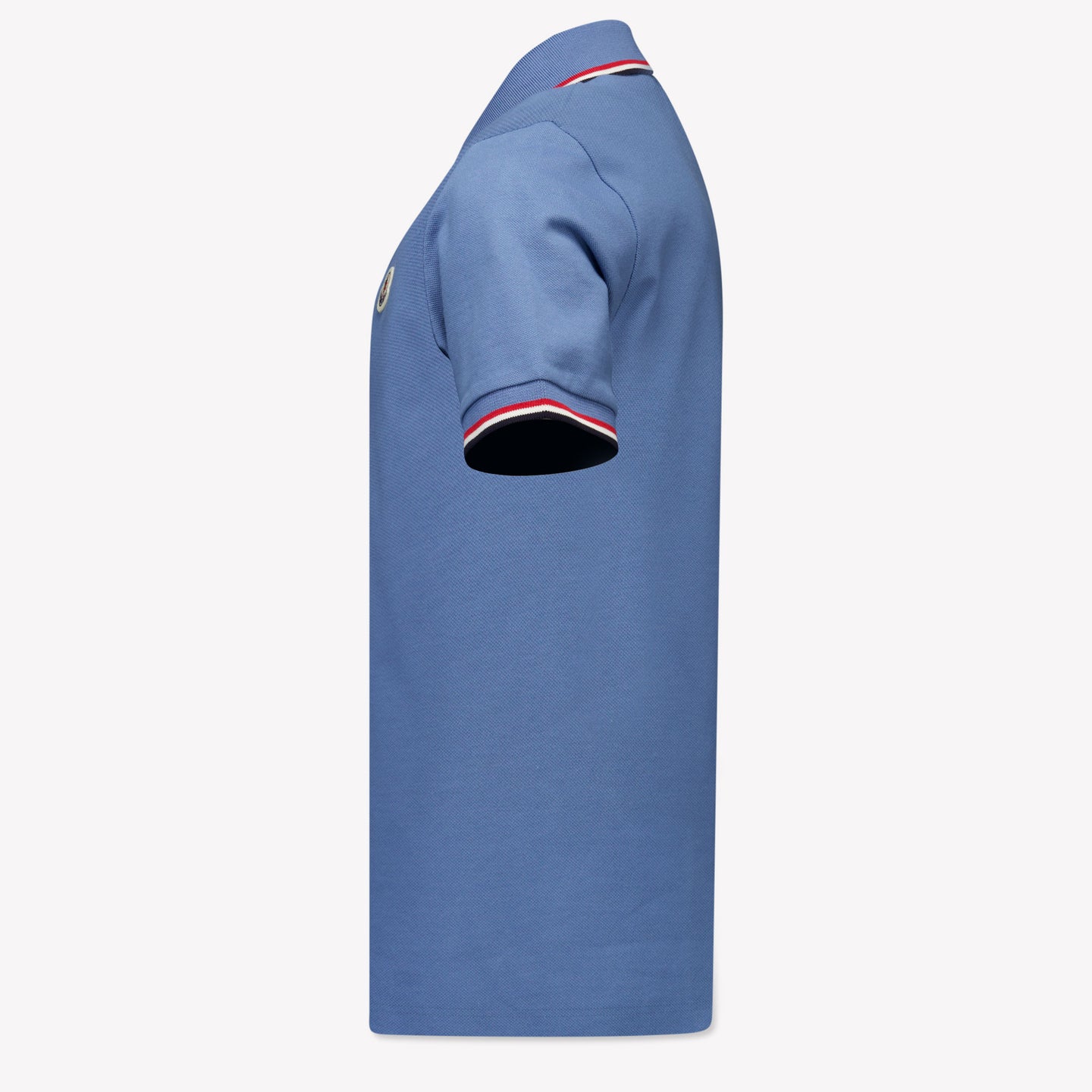 Moncler Kinder Jongens Polo In Licht Blauw