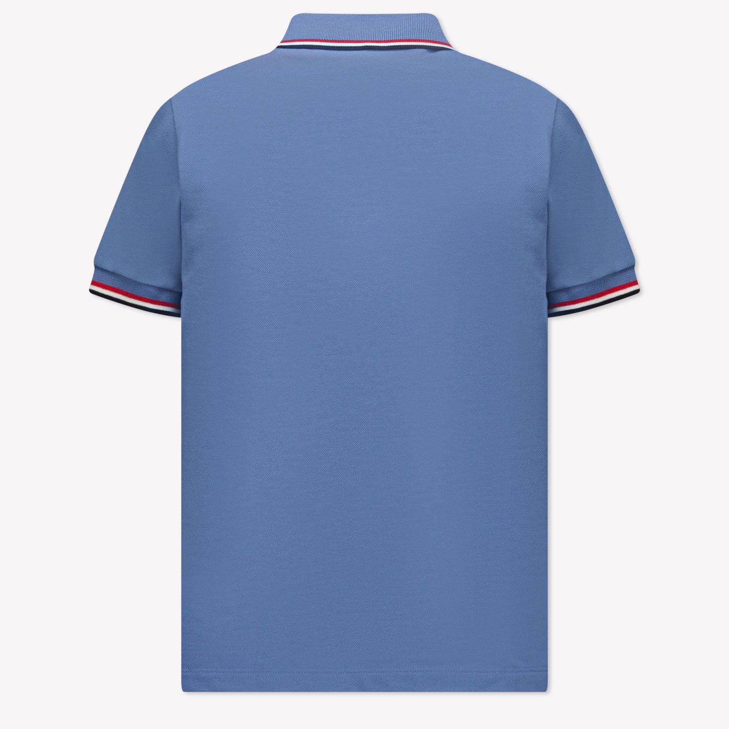 Moncler Kinder Jongens Polo In Licht Blauw