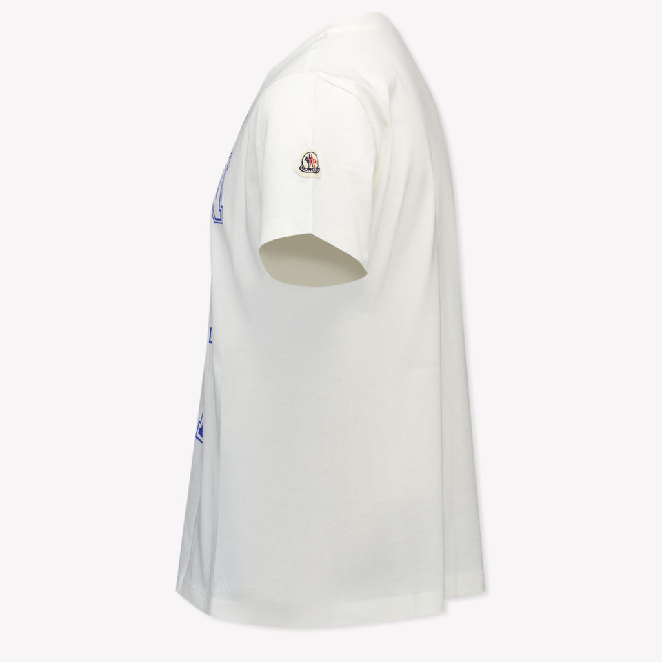 Moncler Kids Boys  T-Shirt White