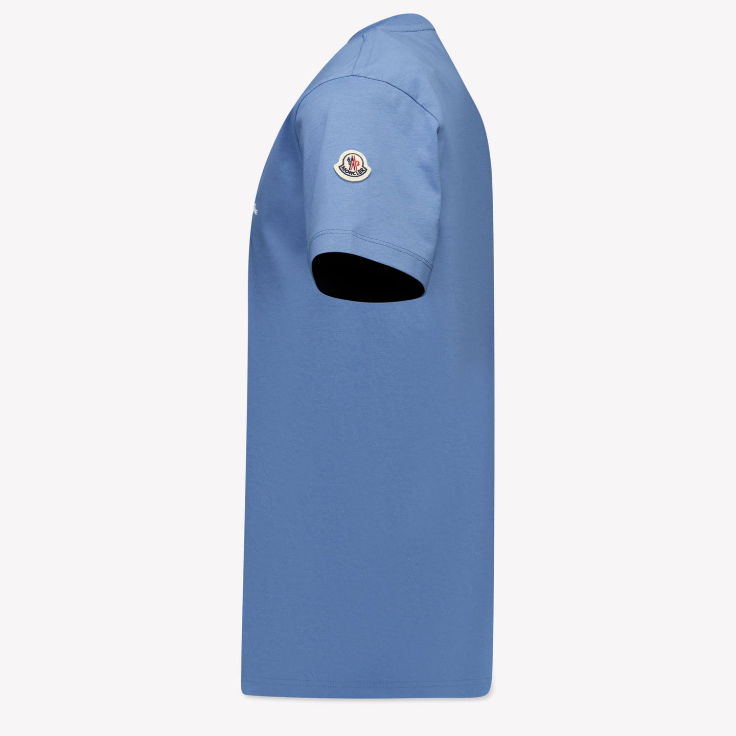 Moncler Kids Boys  T-Shirt Light Blue