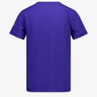 Moncler Kids Boys  T-Shirt Cobalt Blue