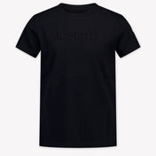 Moncler Kinder Meisjes T-Shirt In Zwart