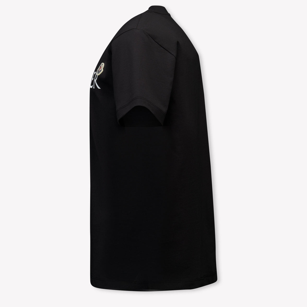 Moncler Kinder Jongens T-Shirt In Zwart