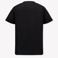 Moncler Kinder Jongens T-Shirt In Zwart