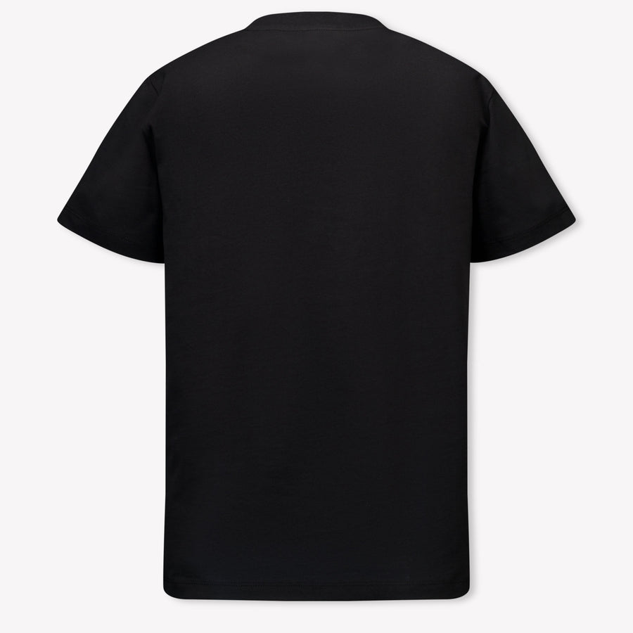 Moncler Kinder Jongens T-Shirt In Zwart