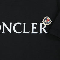 Moncler Kinder Jongens T-Shirt In Zwart
