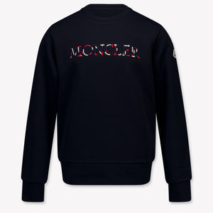 Moncler Kinder Jongens Trui In Navy