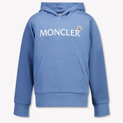 Moncler Kids Boys Sweater  Light Blue