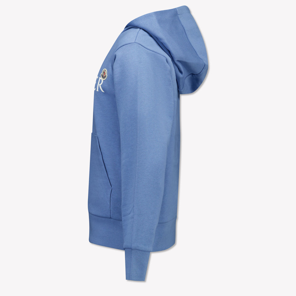 Moncler Kids Boys Sweater  Light Blue