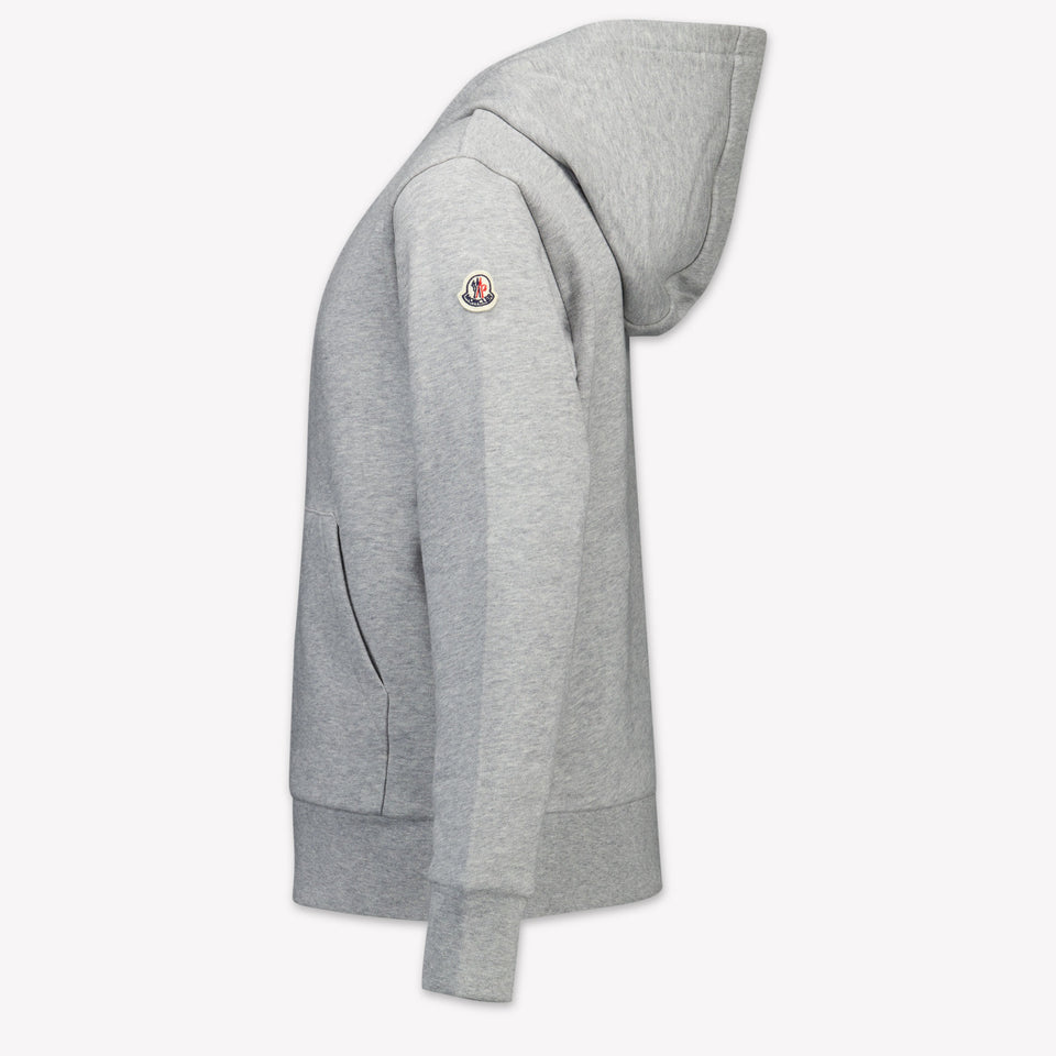 Moncler Kids Boys' Tracksuit  Gray