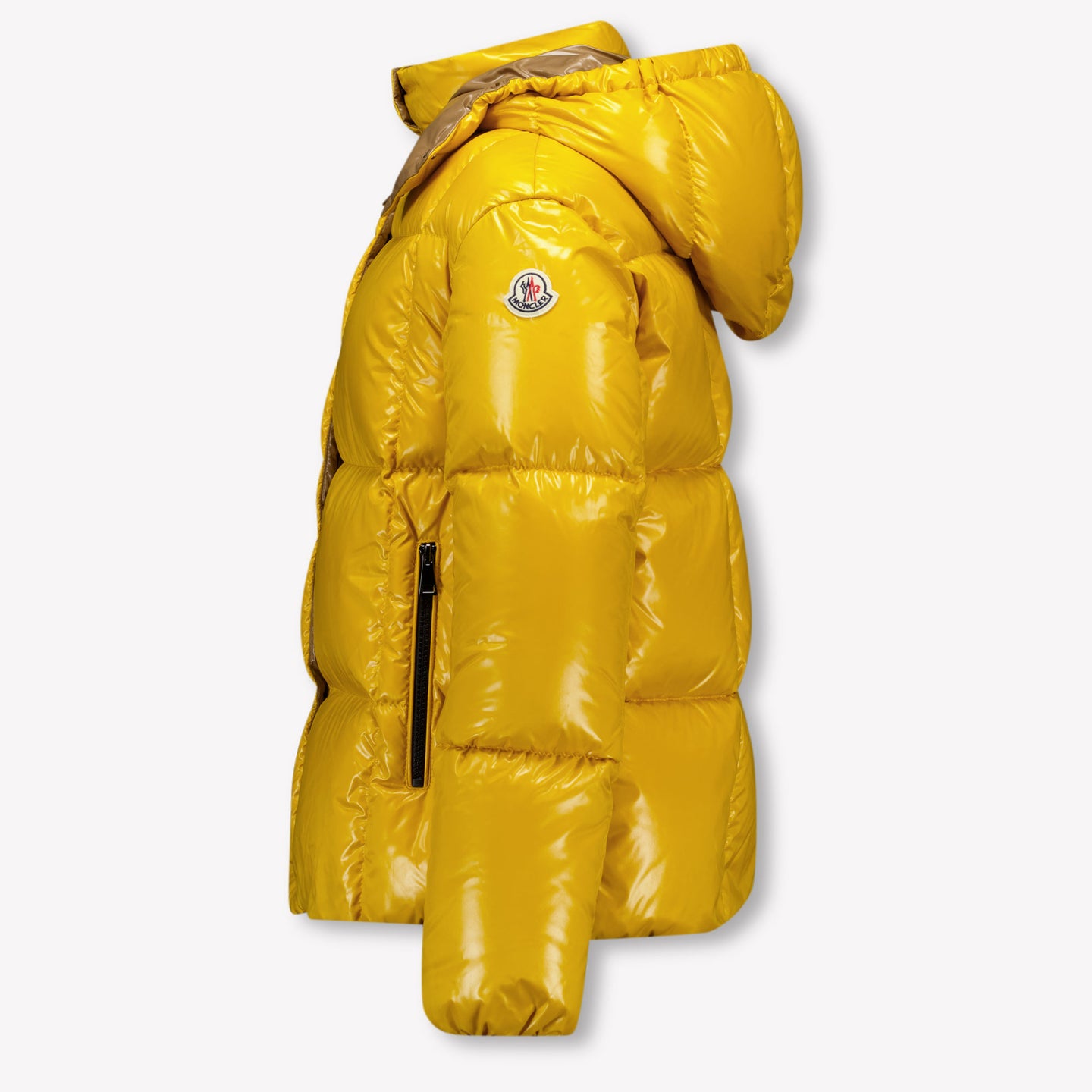 Moncler Parana Kinder Meisjes Winterjas In Geel