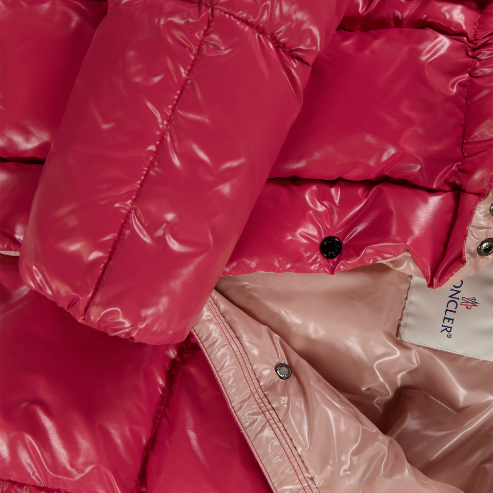Moncler Parana Kids Girls Winter Jacket  Pink
