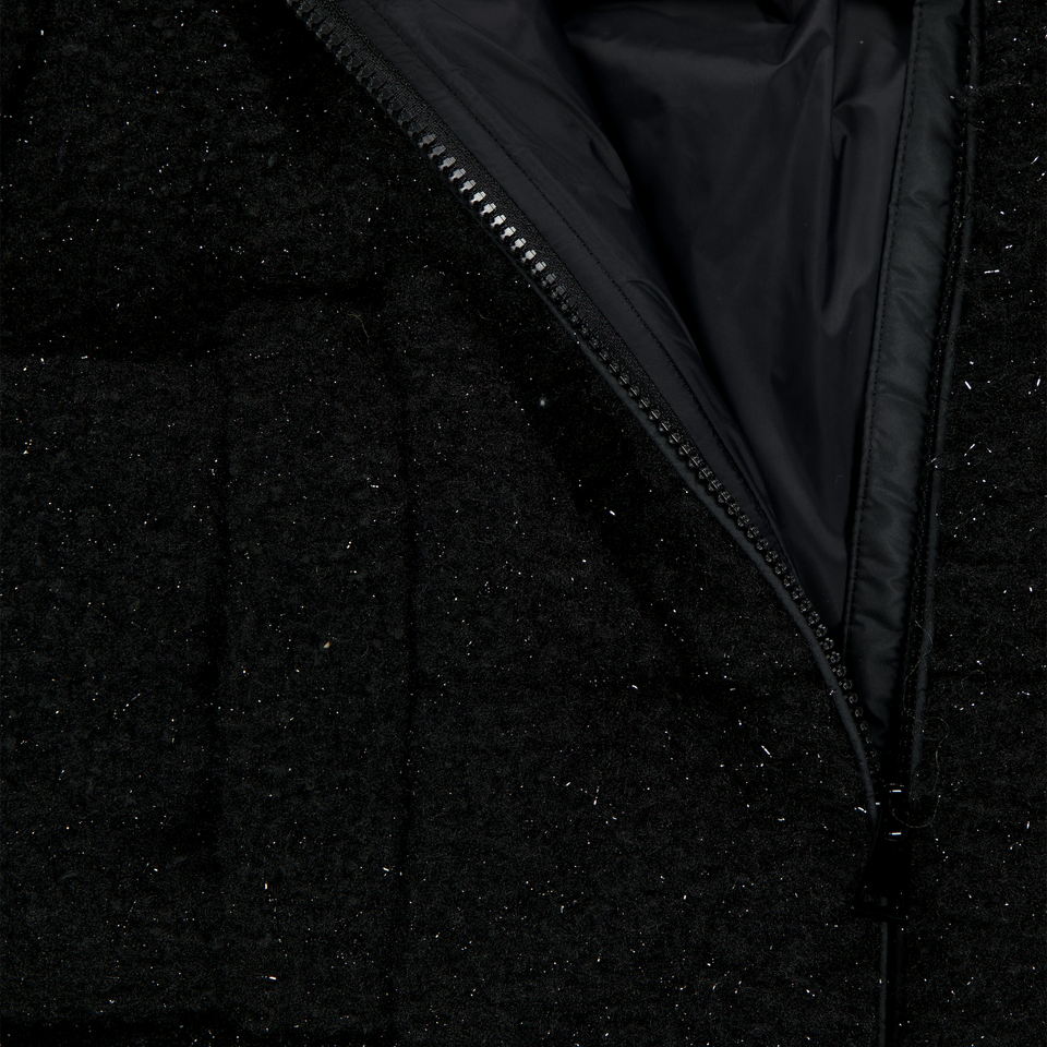 Moncler Zambaga Kids Girls Winter Jacket  Black