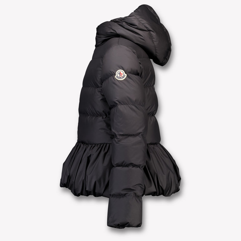 Moncler Elizaveta Kinder Meisjes Winterjas In Zwart