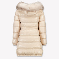 Moncler Aruna Kids Girls Winter jacket Ecru
