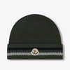 Moncler Kids Boys Hat Dark Green