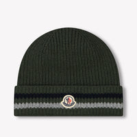 Moncler Kids Boys Hat Dark Green