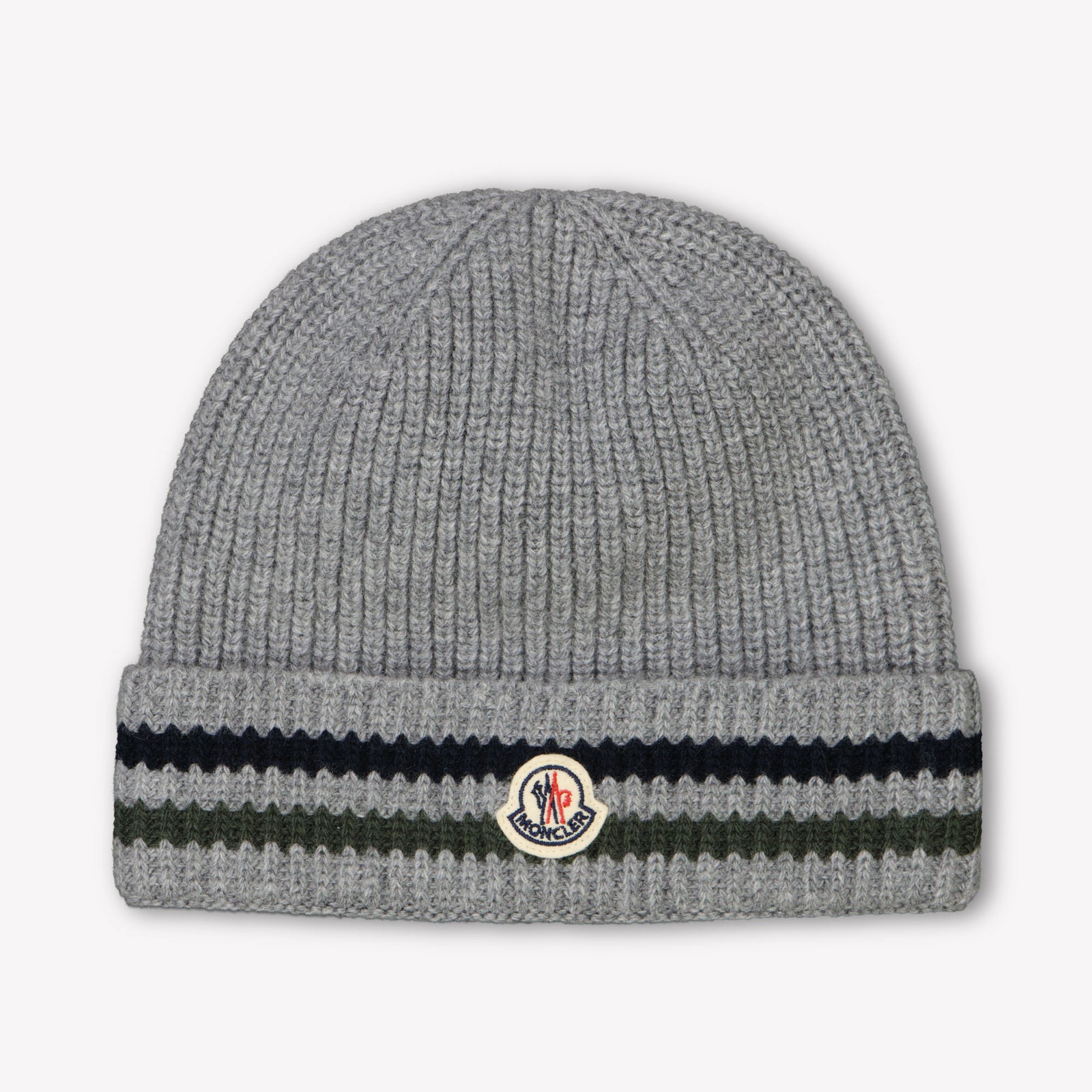 Moncler Kinder Jongens Muts In Grijs