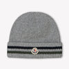 Moncler Kids Boys Hat Gray
