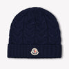 Moncler Kids Unisex Hat  Navy