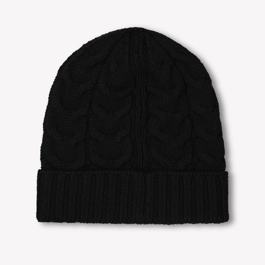 Moncler Kids Unisex Hat  Black